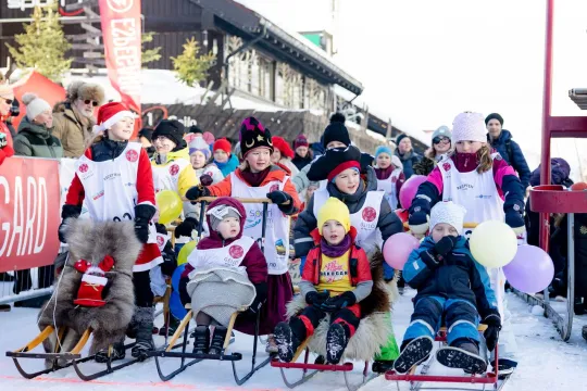 Children's Kicksled World Championship - Costume Race