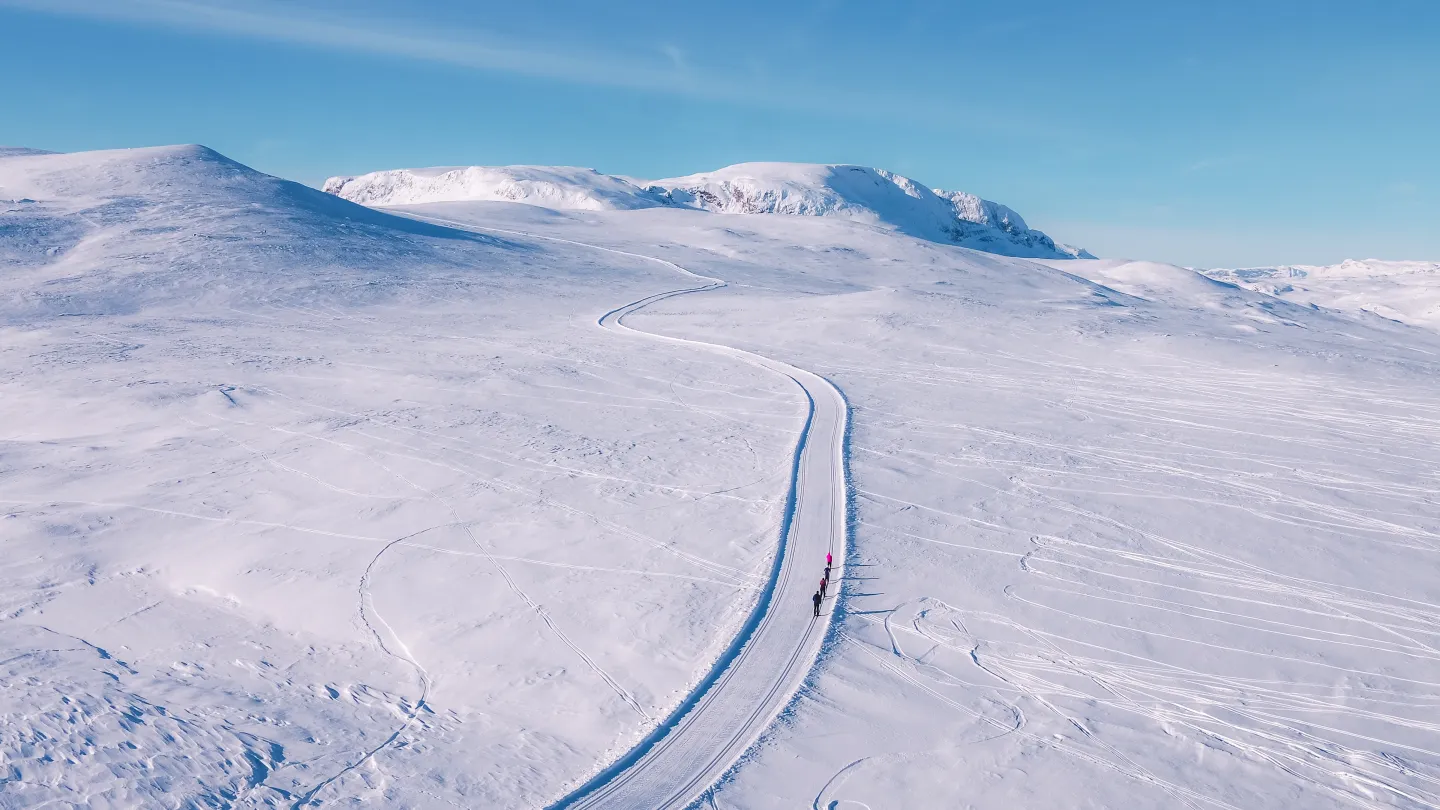 Langrennski på Geilo