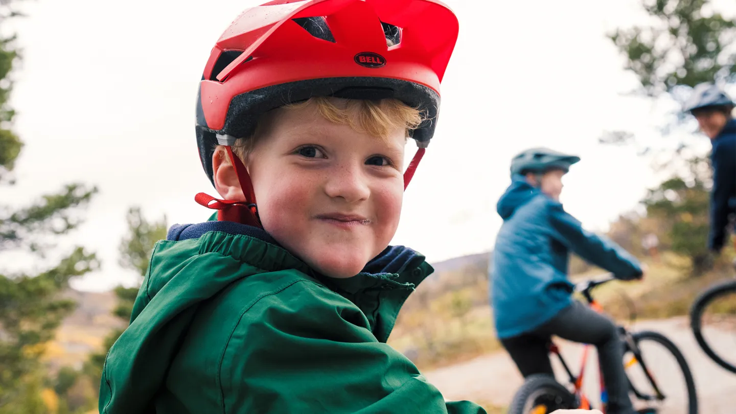 Kids at bike park